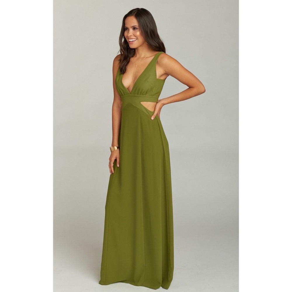 EUC Show Me Your Mumu Kendra Maxi - Dusty Olive